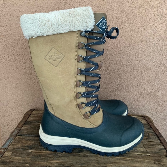 Muck Boot Artic Apres Lace Tall Boot - Picture 1 of 9